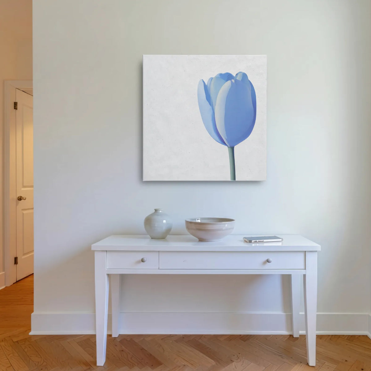 LINGER Tulip canvas wall art hallway