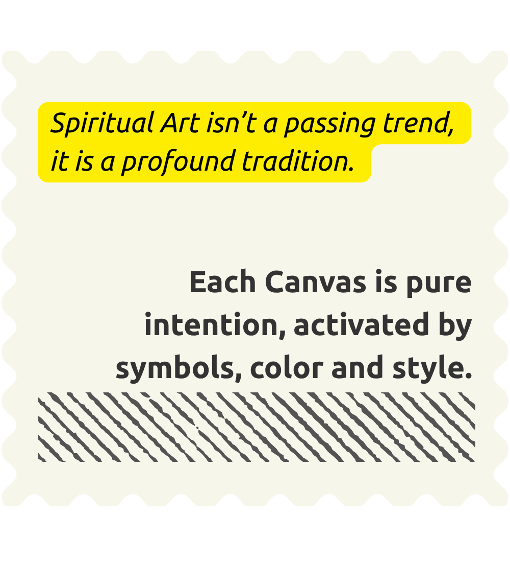 manifestation with spiritual art