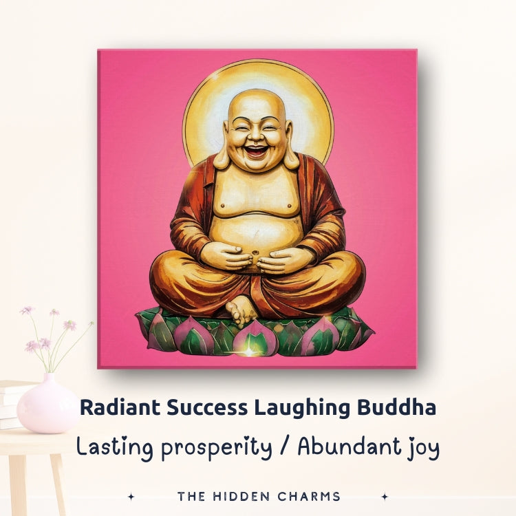 spiritual meaning of Financial success Buddha painting for wealth energy and money attraction