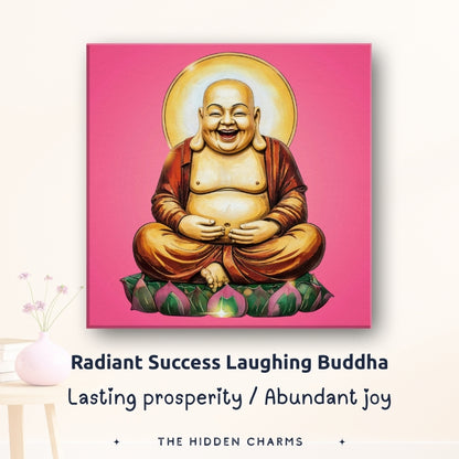 spiritual meaning of Financial success Buddha painting for wealth energy and money attraction