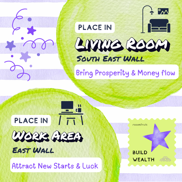 Seven White Horses and Golden Sky - Wealth Vortex